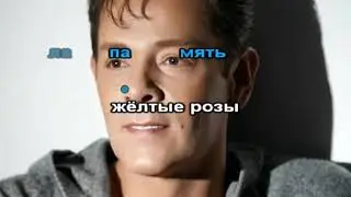 Вадим Казаченко   Жёлтые розы Караоке