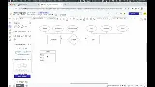 How to make an ERD using Crow's Foot notation