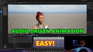 Audio Driven Animation Is Here! Tutorial UE5.5