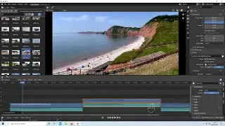 Blender 2.93 Video Editing Tutorial: Set Up Auto Proxies And Edit A Sequence Of Videos.