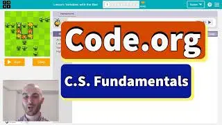 Code.org Express Course Lesson 25 Using Variables with the Be | Answers Tutorial