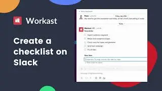 How to create a checklist on Slack | Slack Task Manager