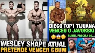 WESLEY VISSERS MOSTRA SHAPE ATUAL e AMEAÇA CBUM E DINO ? + DIEGO VENCE JAVORSKI NO TIJUANA PRO