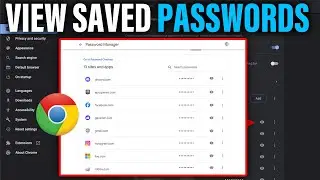 How to View Saved Passwords on google chrome browser (PC or Laptop)