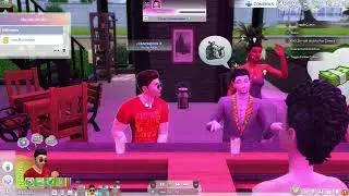 Sims 4 gameplay starting fights and who knows what