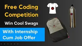 Win cool goodies and swags🥳 || Free registration for everyone || Coding competition for students