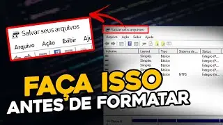 Como CRIAR uma nova PARTIÇÃO no seu HD