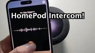 How to Use Intercom on Apple HomePod!