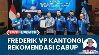 Frederik Victor Palimbong Dapat Rekomendasi Demokrat Maju Bertarung di Pilkada Toraja Utara 2024