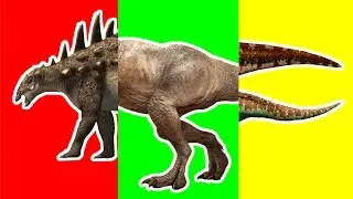 Wrong Heads Dinosaurs! Match Up Game Learn Dinosaur Tyrannosaurus Rex Crying Learning Dino Toys Kids