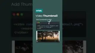 html video thumbnail