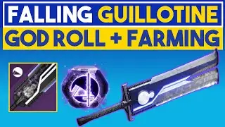 Destiny 2 - THE ONLY SWORD YOU NEED - Falling Guillotine God Roll - MUST HAVE BEFORE BEYOND LIGHT