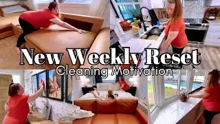 WEEKLY RESET // Satisfying Filthy House Cleaning! Deep House Cleaning Video /cleaning motivation