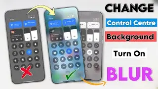 Change Control Centre Background - Enable Wall BLUR in Miui 14 Control Center - Working In Any Phone