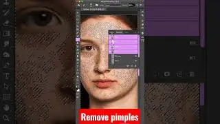 remove pimple in photoshop