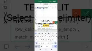 TEXTSPLIT in 10 seconds #excel #challenge