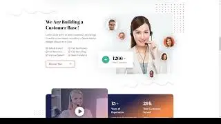 Hotline Call Center and Telemarketing HTML Template contact customer