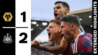 Wolves 1 Newcastle United 2 | EXTENDED Premier League Highlights