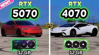 [2K] RTX 5070 vs RTX 4070 - Test in Games - Disappointing???🤔