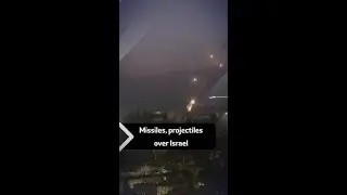 Missiles seen fired over Israel-Lebanon border