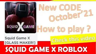 *NEW* WORKING CODES FOR SQUID GAME X 2021 Are u Dare play this game Squid ?