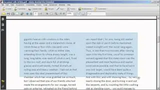 Creating Articles in a PDF Document