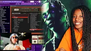 how WONDAGURL makes beats for TRAVIS SCOTT (100% from scratch)