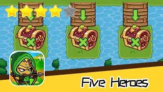 Five Heroes: The King's War Walkthrough Episode1 1-5