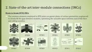 (3DMBC) Modular Building Connections: A Review | CESARE Conference 2022