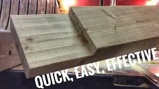 Making a Perfect Lap Joint Using Only a Table Saw In Under a Minute