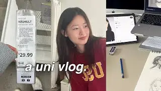 24 hrs in the school life of an introverted college student 👩🏻‍💻˚ · . 9am-2am school day...