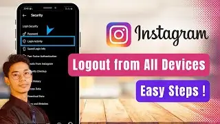 How to Logout from All Devices in Instagram !