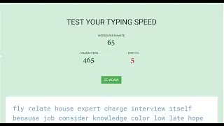 How to Test Typing Speed || How to Increase Typing Speed || टायपिंग स्पीड कैसे बढ़ाए