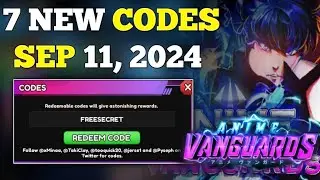 7 NEW CODES IN ANIME VANGUARD SEP 11, 2024 | TAGALOG