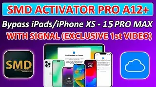 👀😍EXCLUSIVE NEW iCloud Bypass with Signal For iPhone XS to iPhone 15 Pro Max SMD Activator PRO A12+