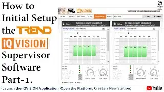 #Trend IQVISION Supervisor Software Initial Setup/ #iqvision / #niagara4 /#hvac /#bms /#honeywell