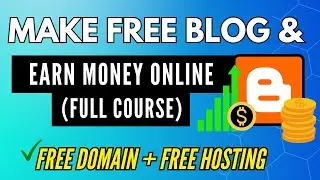 How to Create Free Affiliate Marketing Website with Blogger (Make Money Online)