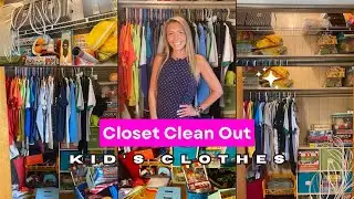 Ultimate Kid’s Clothing Declutter | Organize Closet Reset | School Wardrobe