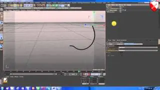 Создание веревки  в Cinema 4D