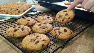 ДОМАШНЕЕ Печенье с Шоколадом / АМЕРИКАНСКОЕ ПЕЧЕНЬЕ. AMERICAN COOKIES.