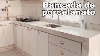 COMO FIZEMOS NOSSA BANCADA DE PORCELANATO