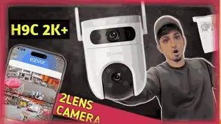 EZVIZ H9C DUAL LENS CAMERA 360 ROTATION | WIFI OUTDOOR CAMERA