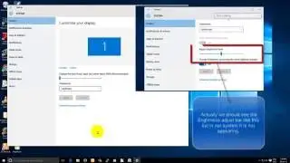 How to Fix Adjust monitor brightness in windows 10-windows 7 8 8.1 vista