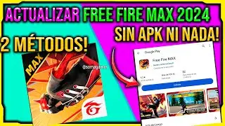 Error al Descargar Free Fire max Cómo Actualizar sin apk free fire max Nueva version 2024 sin pagina