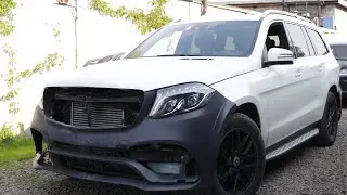 Рестайлинг - Mercedes x166 GL 350  в GLS 63 AMG