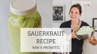 Sauerkraut Recipe | GAPS DIET RECIPES STAGE 1 | Bumblebee Apothecary