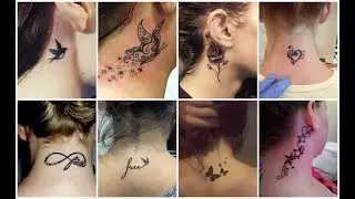 30 Simple & Beautiful Neck Tattoos For Girls 2024 | Latest Neck Tattoos For women | Tattoos Designs!