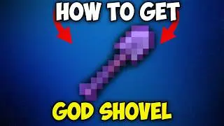 How to Get GOD SHOVEL in Minecraft 1.21