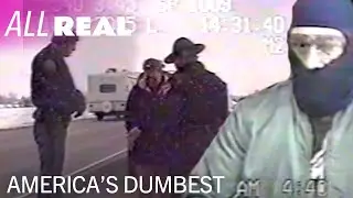 A Woman Crouches To Not Caught on Camera... But Faces It Right After! | America's Dumbest | All Real