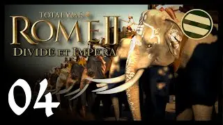 Rome 2 Total War: Galatian Campaign - 04 - Battle of the Elephants